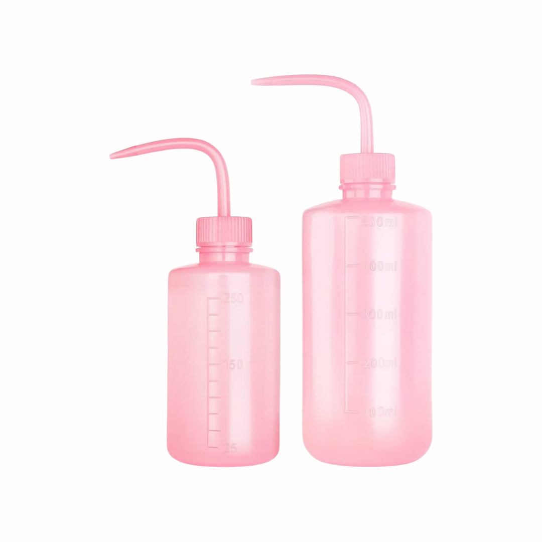Pink Rinse Bottle