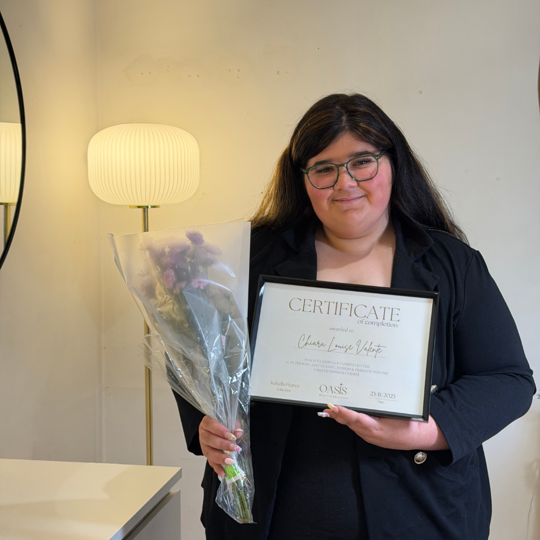 2 DAY IN PERSON CLASSIC, HYBIRD & PREMADE VOLUME LASH EXTENSION COURSE