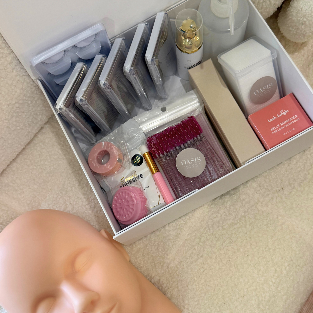 Lash Class Kit Example Lash Extension Training Kit โ Oasis Beauty & Education