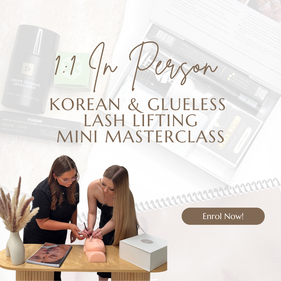 1:1 Korean & Glueless Lash Lift Mini Masterclass
