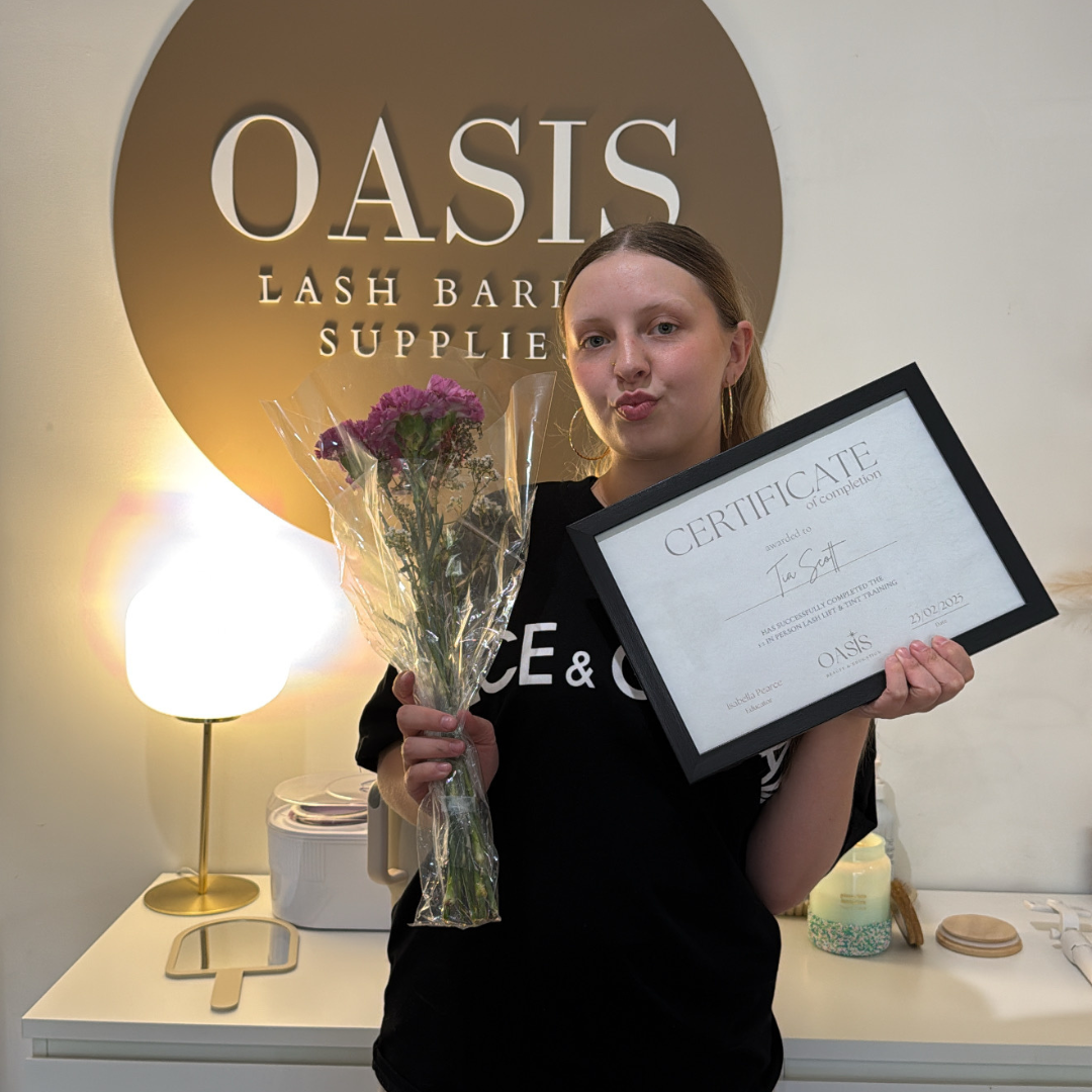 1 DAY IN PERSON LASH LIFT & TINT COURSE