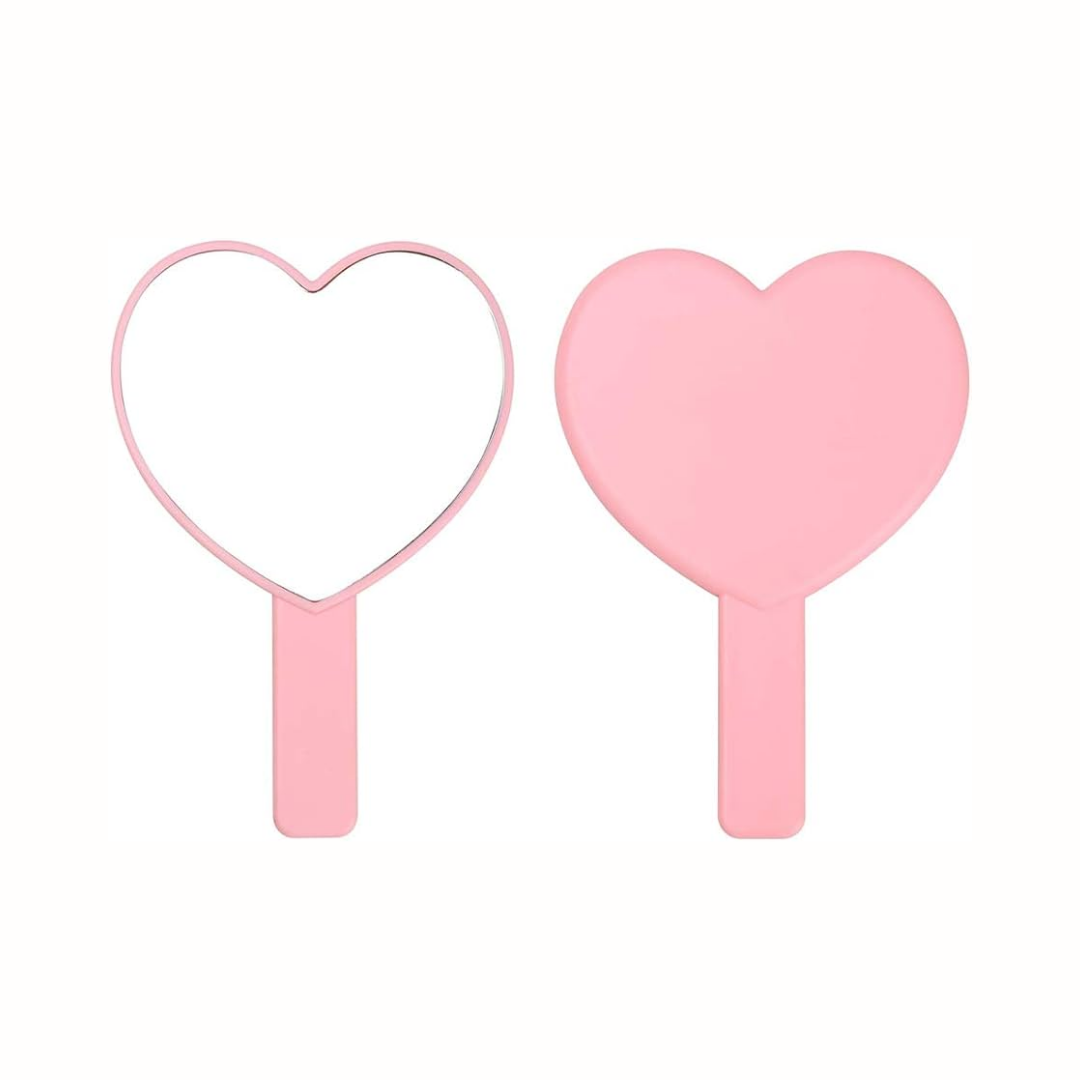 Handheld Pink Mirror