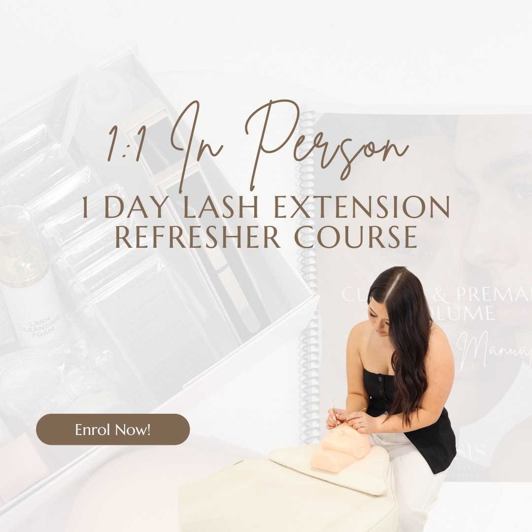 1 DAY IN PERSON LASH REFRESHER COURSE