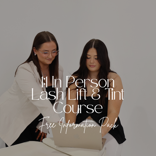 Lash Lift & Tint Course Information Pack